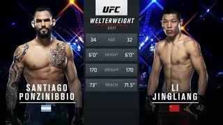 UFC on ABC 1: Ponzinibbio vs. Jingliang (Full Fight Highlights)