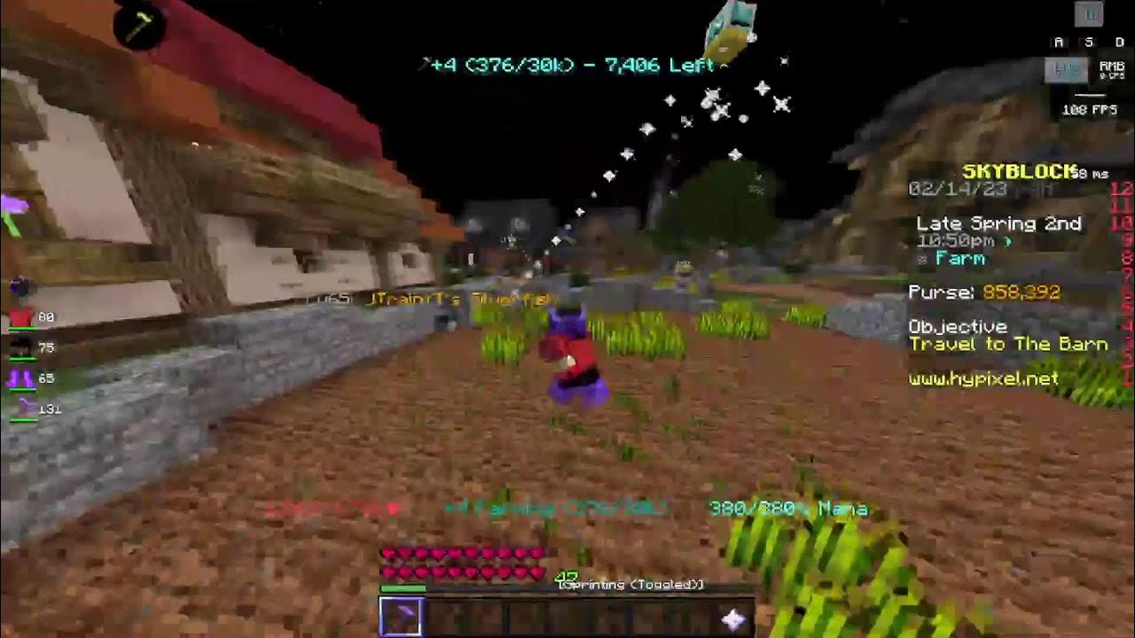 GETTING RICH FROM SEEDS (Hypixel Skyblock) YouTube