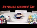 Beyblade Legend 4 Tag Matchㅣ베이블레이드 탑 레전드 4 스페셜 태그매치!!ㅣValt & Shu VS Lui & Freeㅣ강산&슈 vs 프리&루이