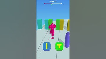 Blob shifter 3D level 73 game play #gaming #hypercasualgames #shorts