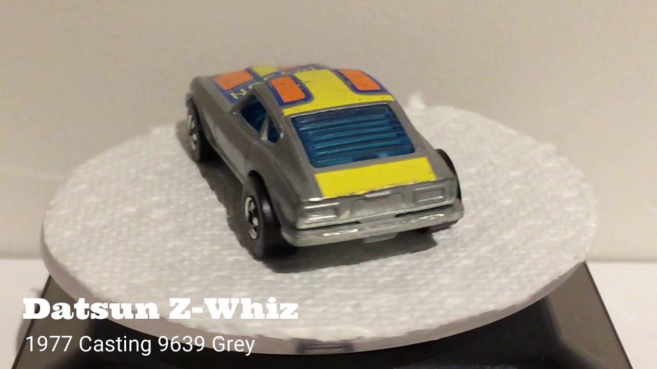 Hot Wheels Datsun Z Whiz Grey YouTube