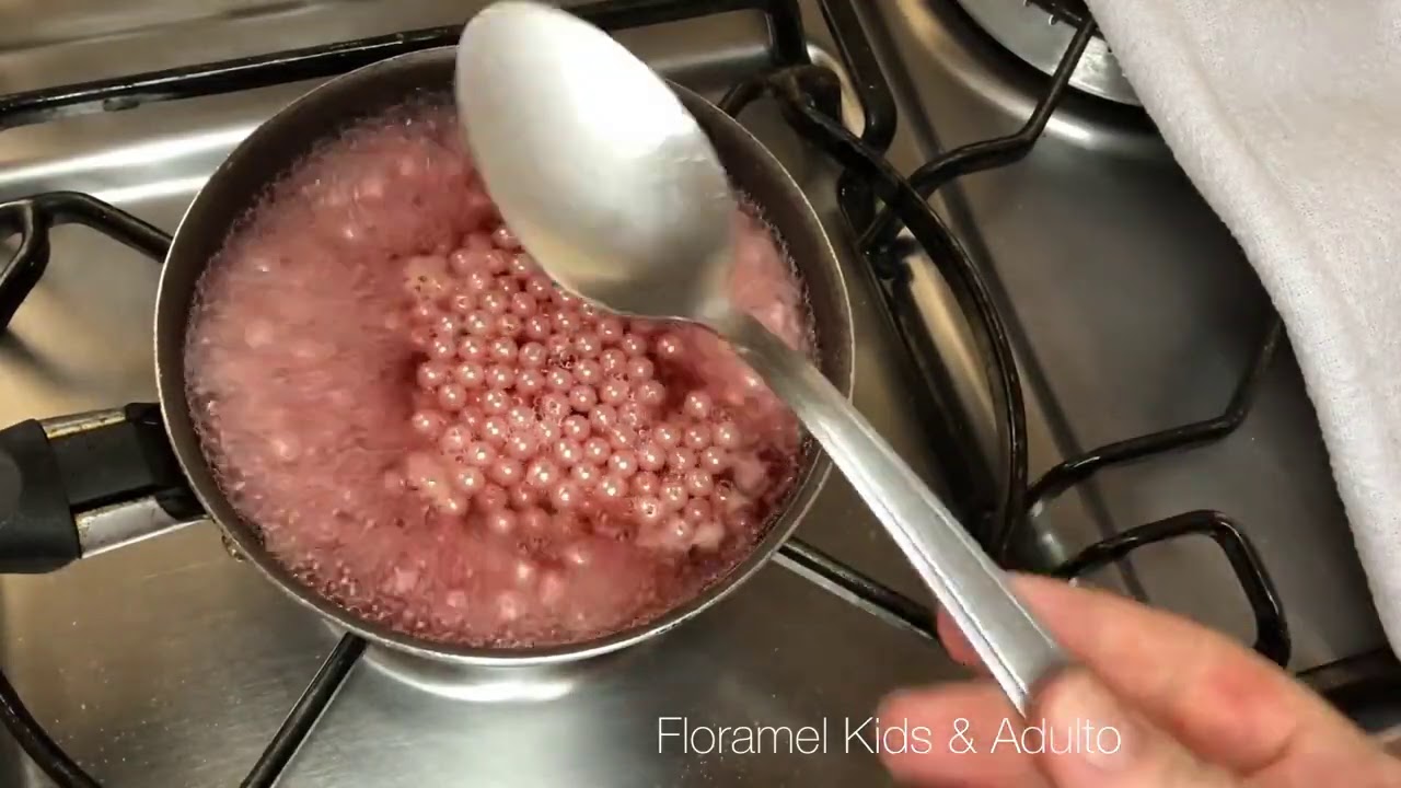 Como tingir pérolas na cor Rose