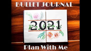 2021 Bullet Journal Setup | Plan With Me | Simple + Minimal