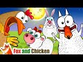 Christmas colors song  more nursery rhymes  kids songs  fox and chicken holidays