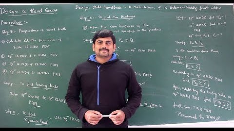 Lecture 1 - Procedure to design bevel gears completely - Module 4 - DME_2 by GURUDATT.H.M.