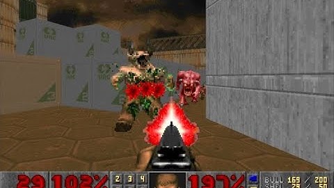DOOM 2 No Rest For the Living map 1: The Earth Base