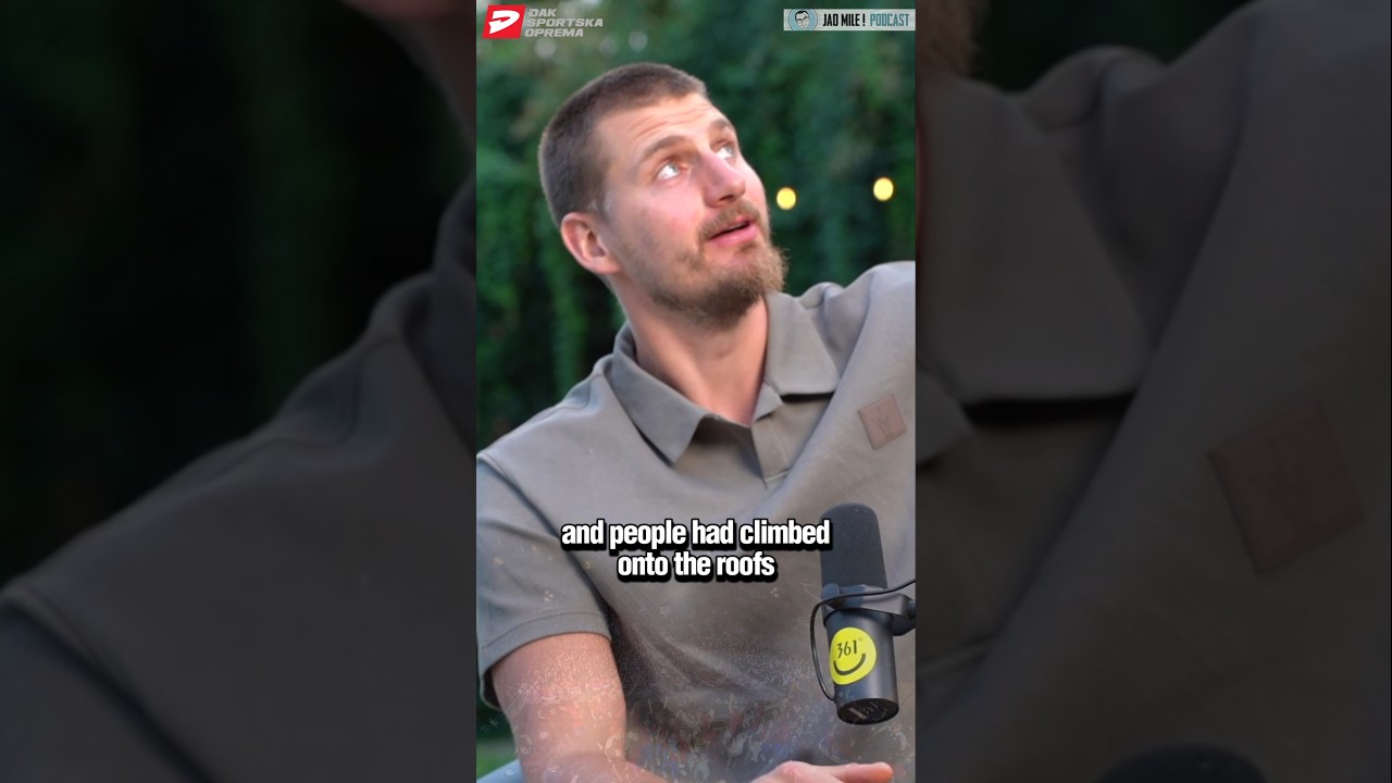 Serbia’s Homecoming after Olympics 🇷🇸 🗣️ Nikola Jokić #jaomilepodcast #jokic