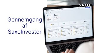 Gennemgang af SaxoInvestor