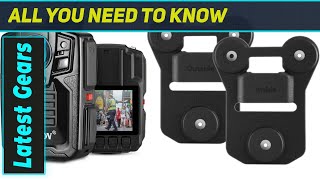 BOBLOV HD66/D7 2K Body Camera: Best Wearable Cam with GPS & Dual Batteries