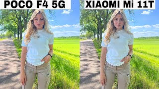 Poco F4 5G Vs XIAOMI Mi 11T I Camera Test  ( Hands On First  Look )