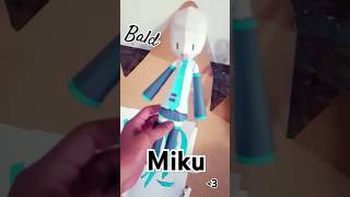 Hatsune Miku Papercraft PT 2, #vocaloid #hatsunemiku #anime #mikuhatsune #papercraft