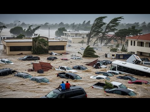 Chaos In Dominican Republic Today Hurricane Melissa Swept Away Homes In Santo Domingo