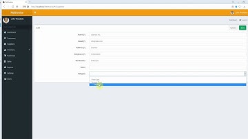 Suppliers Module | NetInvoice - Professional Stock and Invoice Management