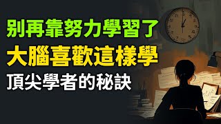 別再用錯方法讀書了！高效率學習的關鍵，不在於你有多努力，而是正確的大腦模式和方法｜《大腦喜歡這樣學》