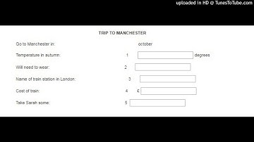 Luyện thi tiếng anh A2(KET) Listening part 3 - Test 12/24
