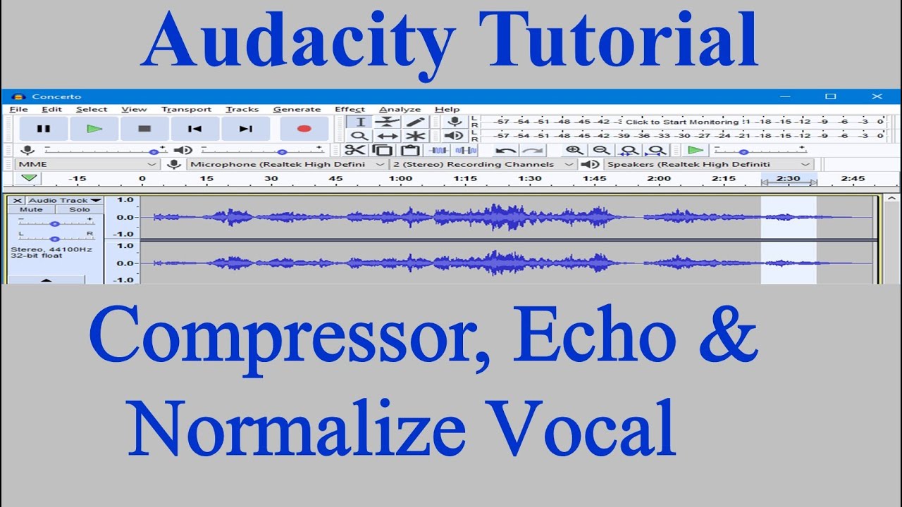 audacity compressor audacity compressor