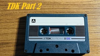 Cassettes TDK Collection Part 2