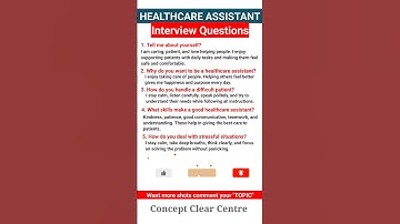 Top 5 NHS Healthcare Assistant Job Interview Questions and Answers to Ace Your Dream Job
