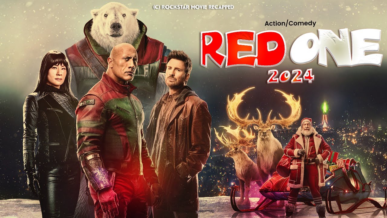 RED ONE (2024) - Mission to save Santa Claus and emphasizing the exciting team-up of the lead Actors