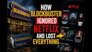 How Blockbuster Ignored Netflix and Lost Everything