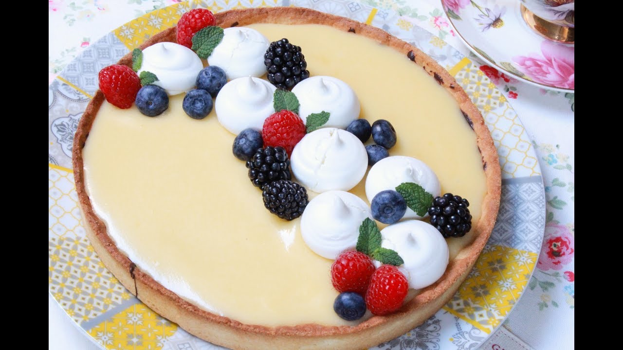 طارط الليمون الحامض سهلة منعشة بمذاق مميز لكل عشاق الحامض tarte au citron