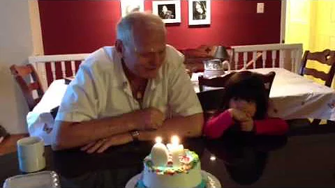 Happy 70th birthday to grandpa