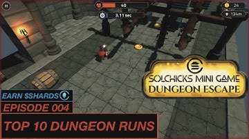 SolChicks - 004 - Dungeon Escape Minigame TOP 10 Runs [WQHD/1440P]