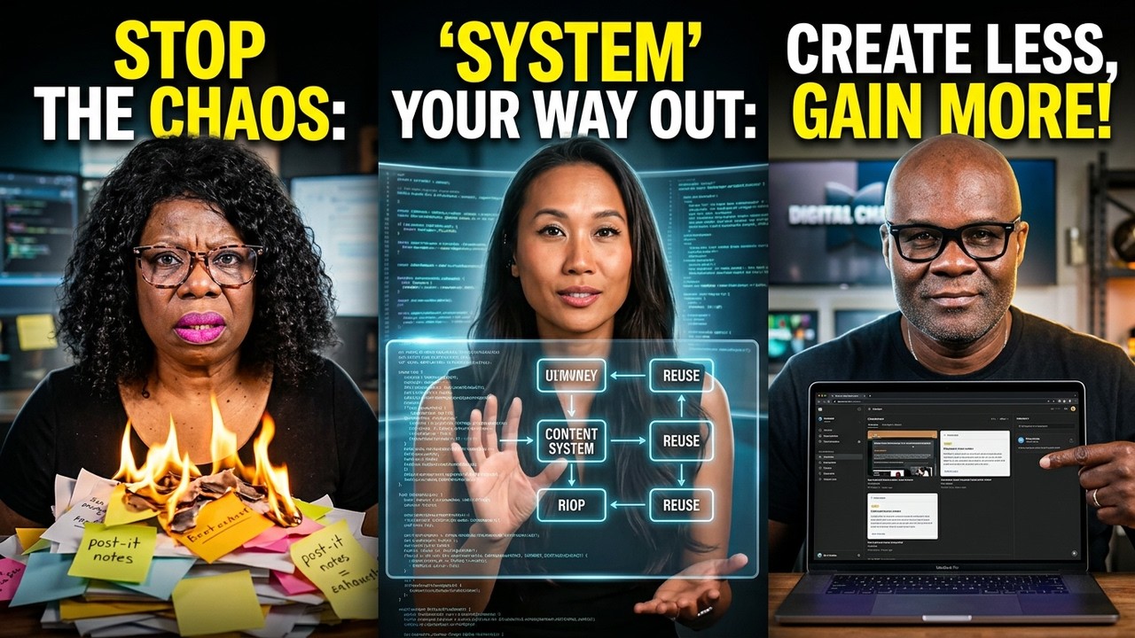 📱 Stop Posting More: Build a Content System That Doesn’t Burn You Out