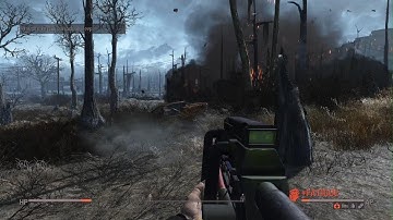 Fallout 4 Moonshiner blows up (random encounter)