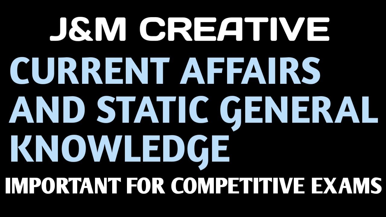 Current Affairs 2025 and Static General Knowledge | GK Questions - YouTube