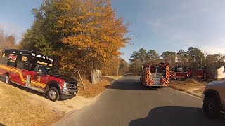 Echo-level EMS then a structure fire for Engine 1