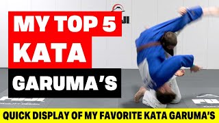 Top 5 Kata Garuma's For Judo & BJJ! With Olympian Travis Stevens