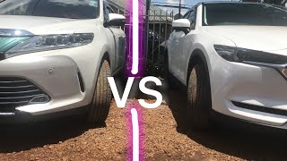 Mazda Cx5 vs Toyota harrier review (2017)