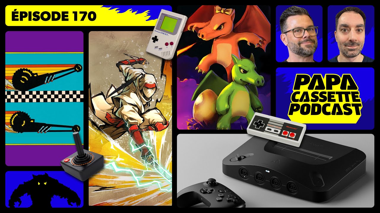 Chez Papa Cassette Episode 170 - Shinobi, Twin Dragons, Analogue 3D, Atari, Intellivision