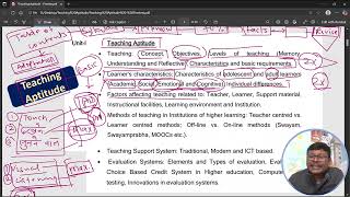 Class#1 | Teaching Aptitude | UGC NET - JRF | UNIT-1 | Ranjeet Rana