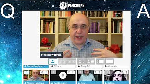 Stephen Wolfram - Pangburn Subscriber Q&A - Physic...