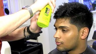 Zayn Malik Men's stylish black hair - how to style men's thick black hair