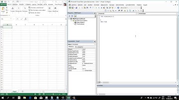 CREAR UN PROCEDIMIENTO SUB EN VBA EXCEL