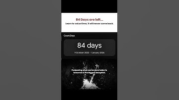 84 Days Left, Value Time, Because Once It’s Gone, It Never Returns. #shorts #success #motivation