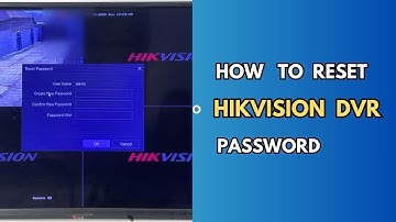 How To Reset Hikvision DVR Forgotten Password Using Security Questions || CCTV Tutorial