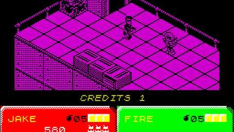 Escape from the Planet of the Robot Monsters (Europe) ZX Spectrum