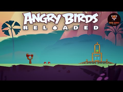 Angry Birds Reloaded: HOT PURSUIT Level 1 (3 Stars), GamePlay Walkthrough