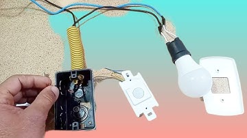 Como substituir interruptor simples por sensor de presença de embutir