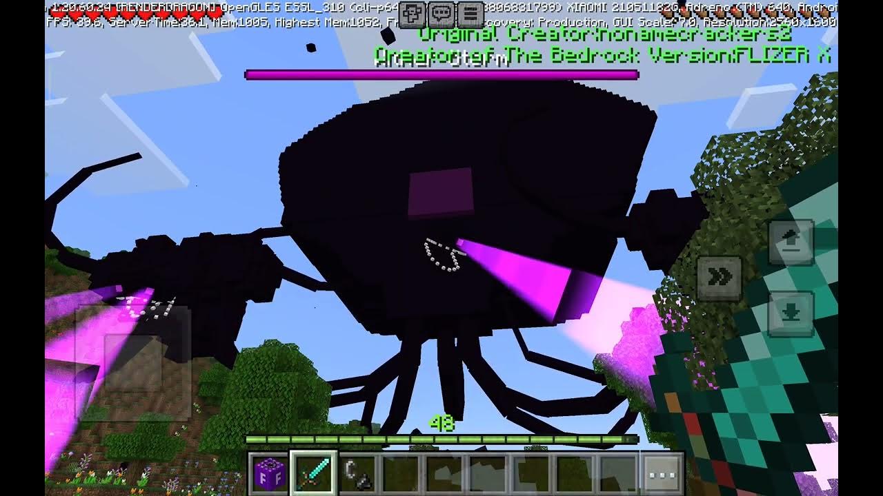 Cracker's Wither Storm Mod Bedrock Port CWSBP By flizerx YouTube