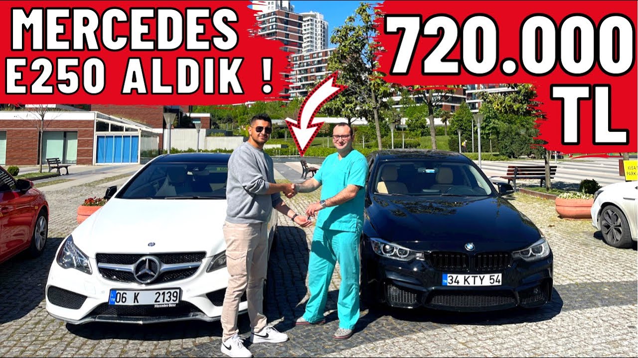720.000 TL MERCEDES E250 ALDIK !