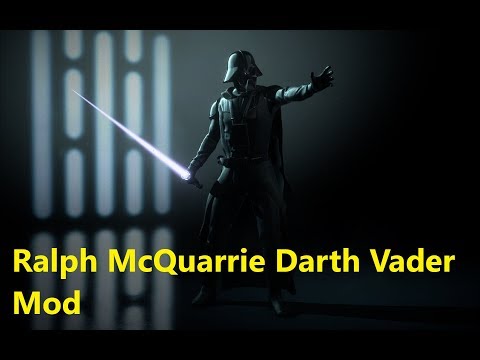 Ralph McQuarrie Darth Vader Mod | Star Wars Battlefront 2