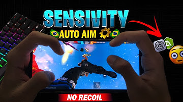 BRAZILIAN🇧🇷UNFAIR🔥SENSITIVITY⚙️NO RECOIL😱✅ FOR ALL DEVICE 📱