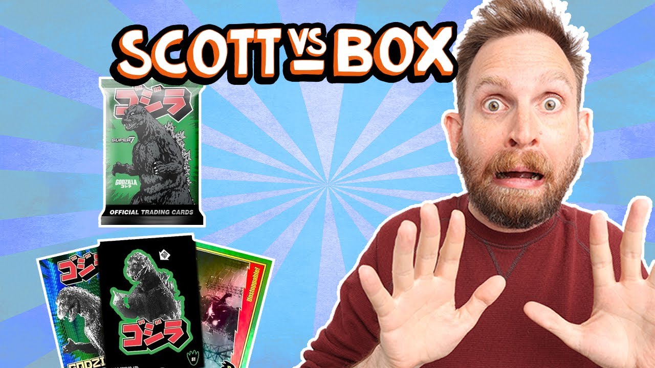 Godzilla Super7 Official Trading Cards Unboxing - YouTube
