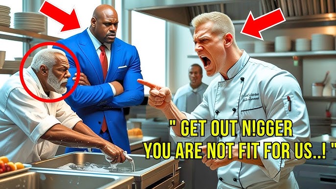 Chef Humiliates Black Elderly Dishwasher, Unaware the Restaurant Owner Big  Shaq is Watching... - YouTube