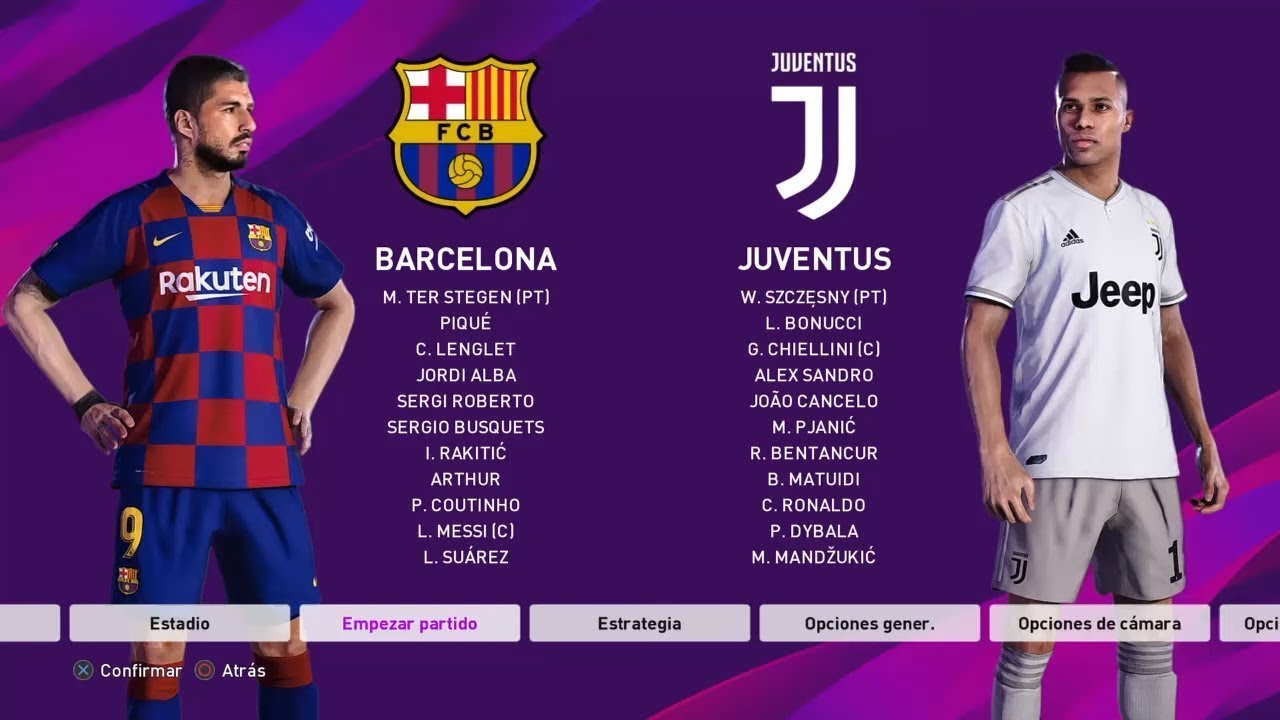 Barcelona Vs Juventus PES 2020 بث مباشر -مباريات ودية ...